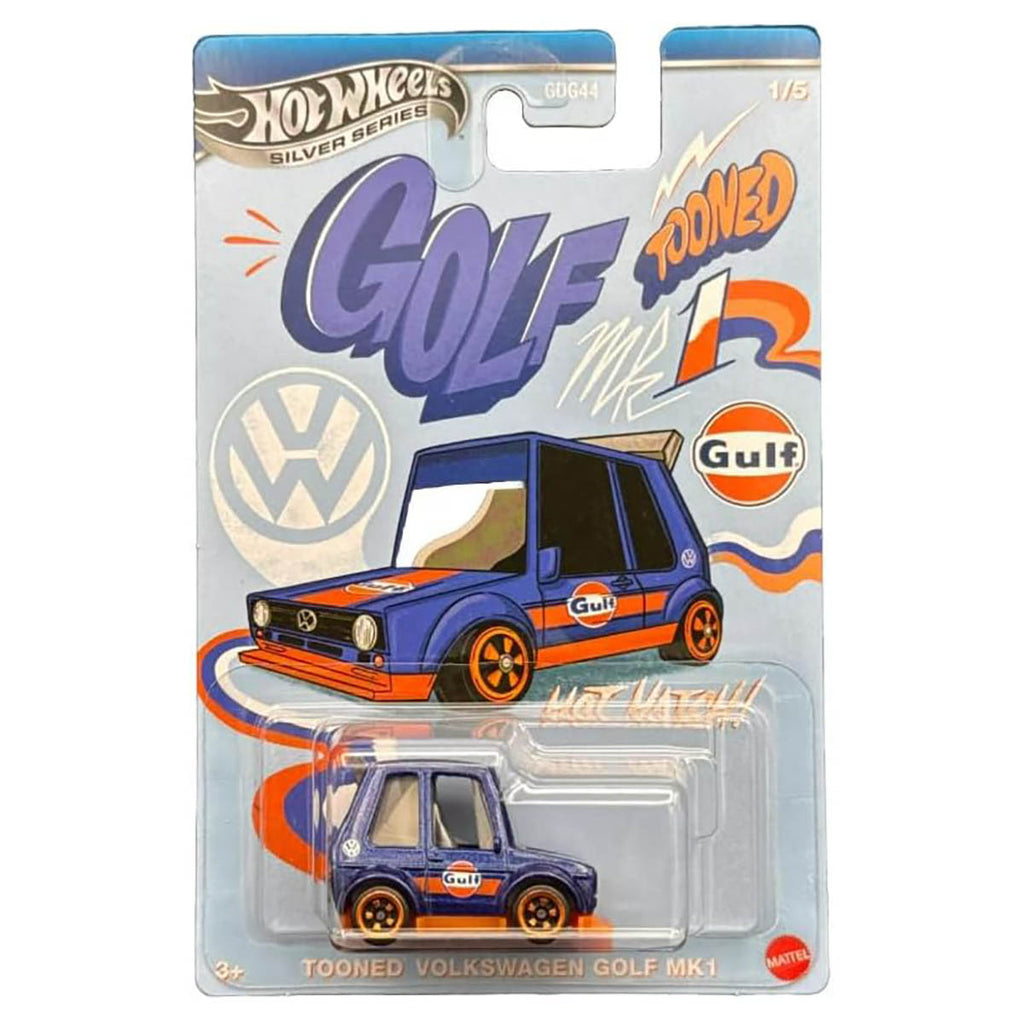 Hot Wheels Gulf Tooned Volkswagen Golf MK1 Car (1/5) — Booghe