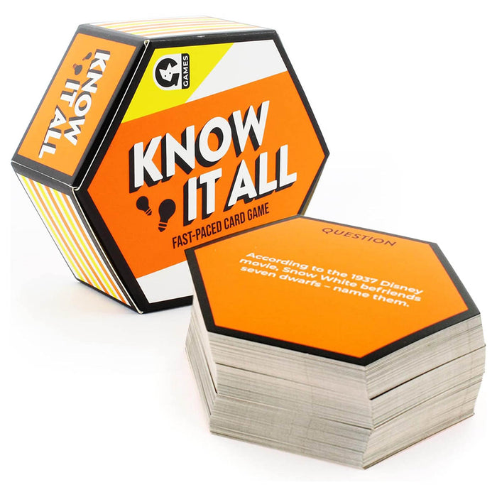 Know It All Card Game