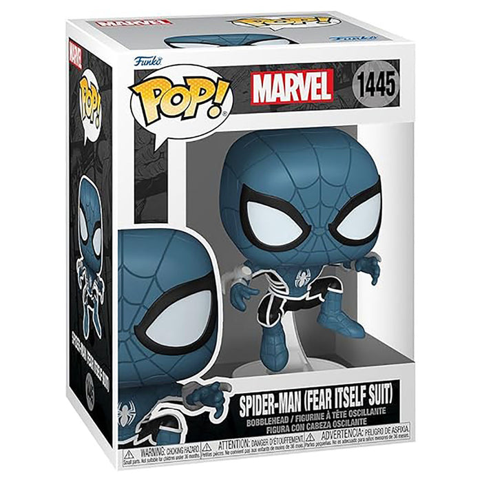 Funko Pop! Marvel: Spider-Man (Fear Itself Suit) Glow in the Dark Bobblehead Figure #1445