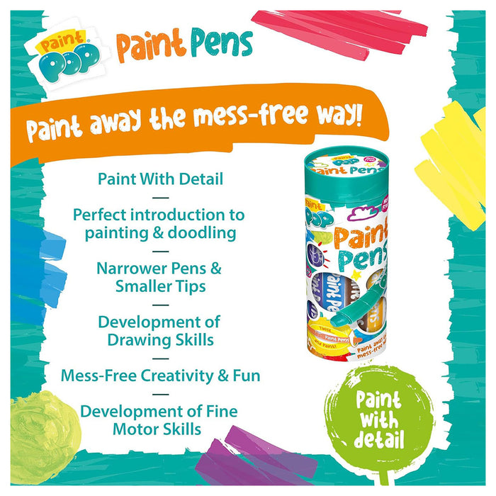Paint Pop Paint Pens (12 Pack)