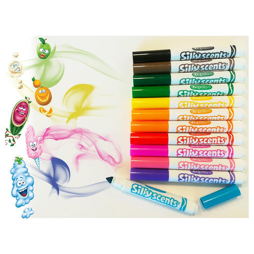 Crayola Silly Scents Broad Line Markers (12 Pack)