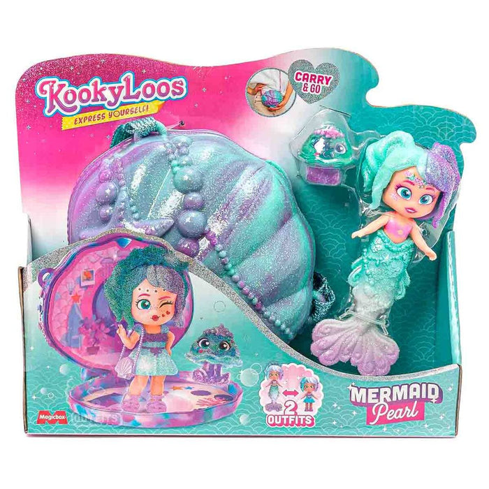 KookyLoos Express Yourself Mermaid Pearl Doll