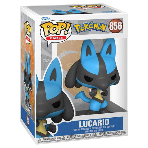 Funko Pop! Games: Pokémon Lucario Vinyl Figure #856