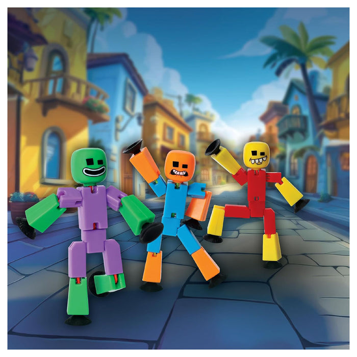 StikBot Crazy Faces Figures (3 Pack)