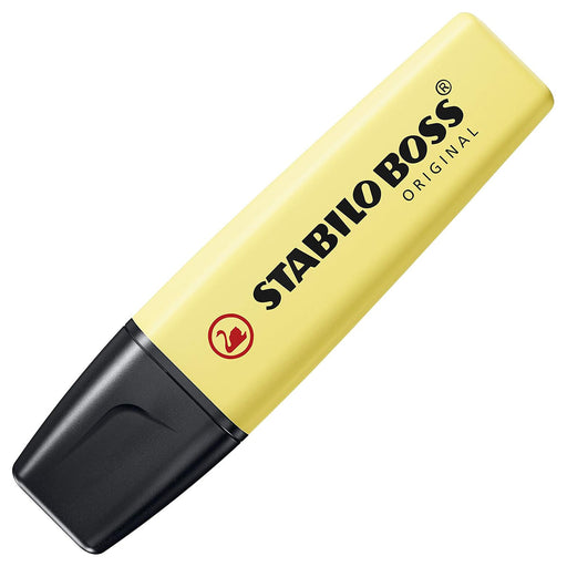 STABILO BOSS ORIGINAL Pastel Milky Yellow Highlighter 