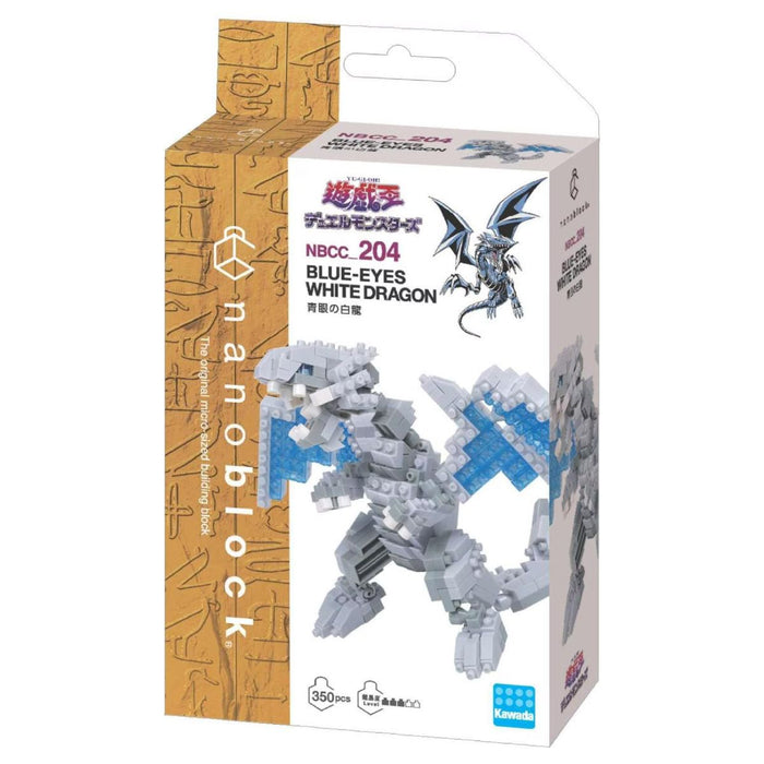 Nanoblock Yu-Gi-Oh! Blue Eyes White Dragon Micro-Sized Building Set