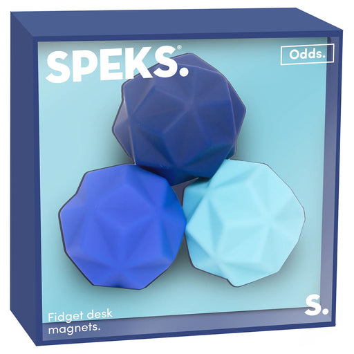 Speks Odds Blue Peaks Fidget Desk Magnets (3 Pack)