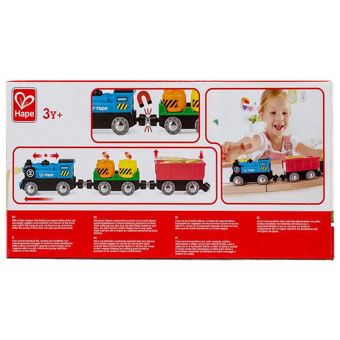 Hape Battery Powered Rolling-Stock Set