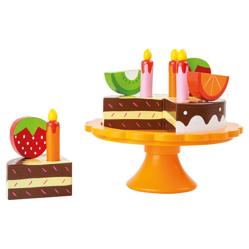 Cuttable Birthday Cake 'Tasty' Wooden Toy