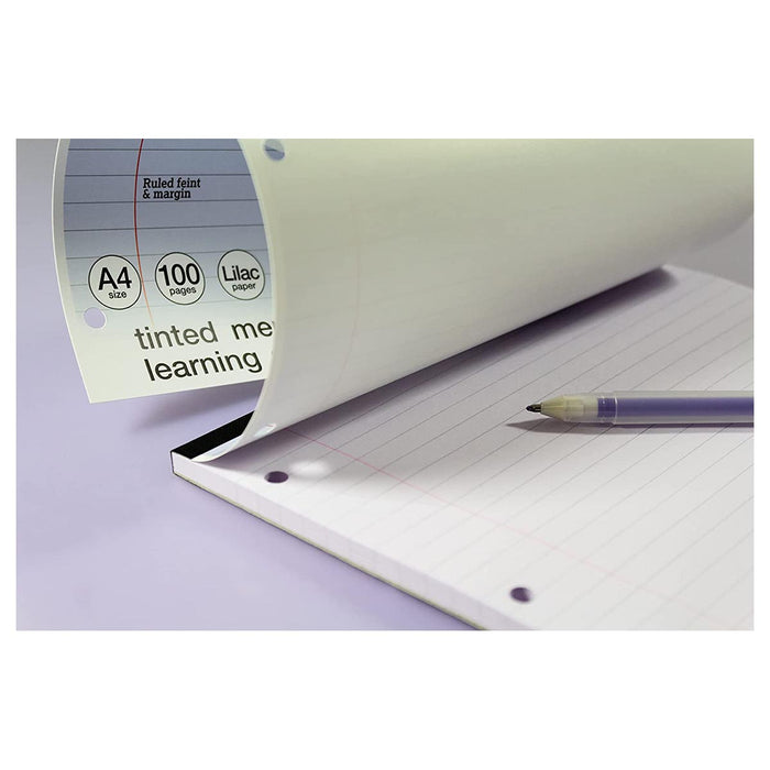 Silvine SEN Lilac A4 Refill Pad 100 Pages