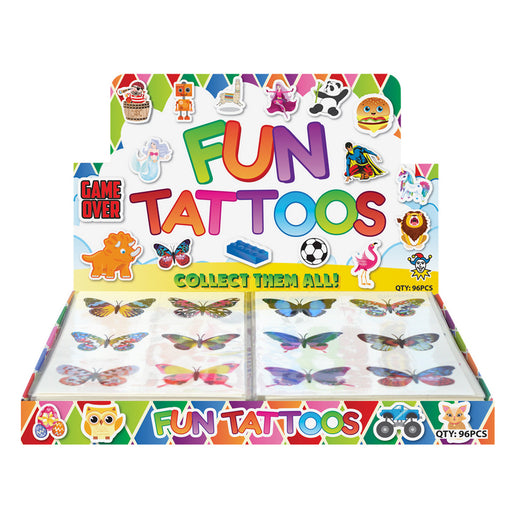 Henbrandt Mini Butterfly Temporary Tattoos