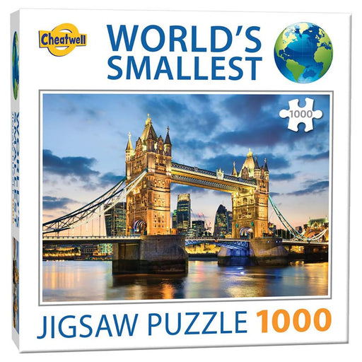 Cheatwell World's Smallest: Tower Bridge 1000 Piece Jigsaw Puzzle