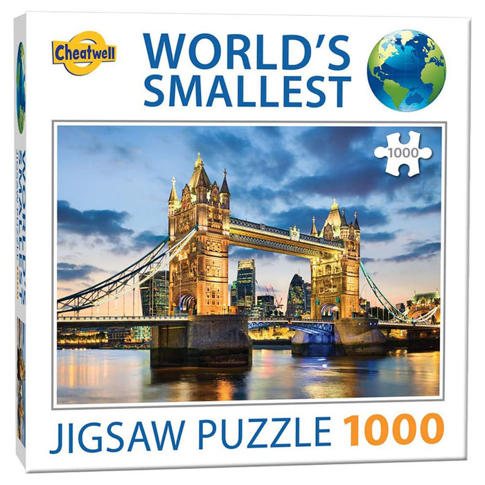 Cheatwell World's Smallest: Tower Bridge 1000 Piece Jigsaw Puzzle