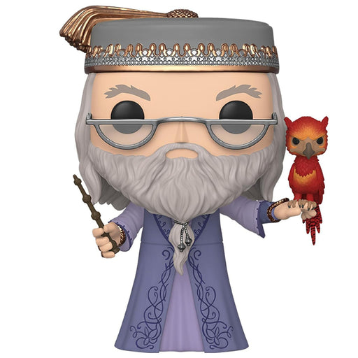 Funko Pop! Harry Potter: Albus Dumbledore with Fawkes Vinyl Figure #110