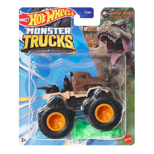 Jurassic World Camp Cretaceous Hot Wheels Monster Trucks 2024 Diecast Vehicle