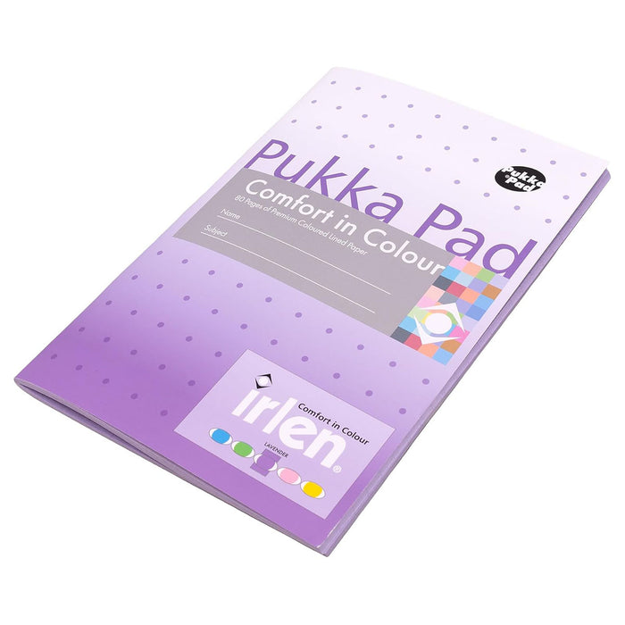 Pukka Pad Irlen Comfort in Colour Lavender A5 Notepad (5 Pack)