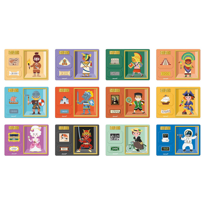 Janod Magneti'book History Set