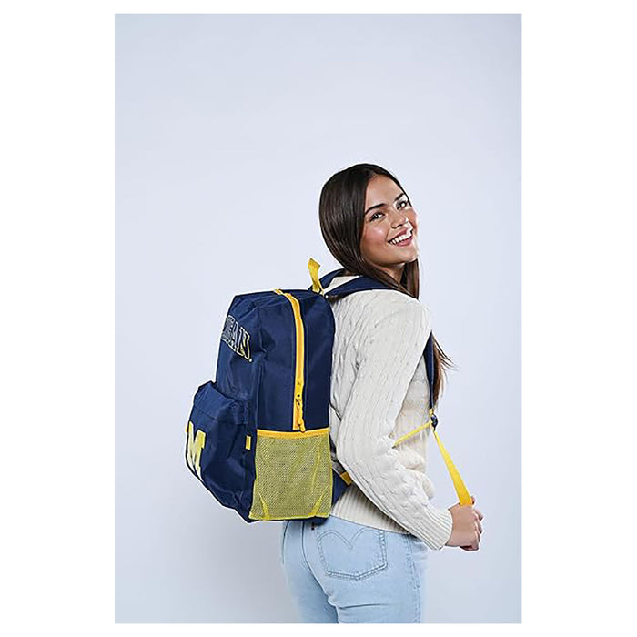 Large backpack featuring iconic Michigan branding