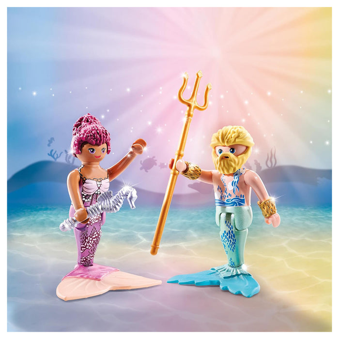 Playmobile DuoPack Mermaid and Triton Figures