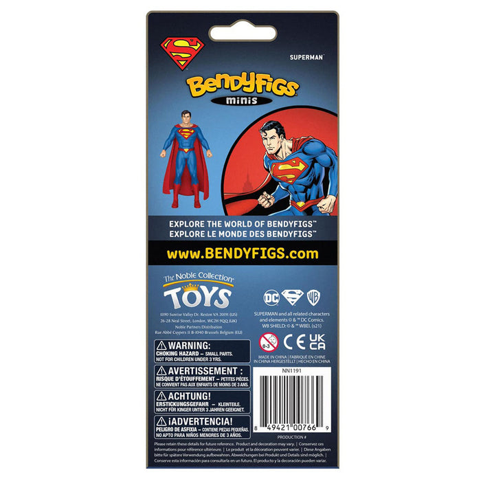 Bendyfigs Minis DC Superman Figure