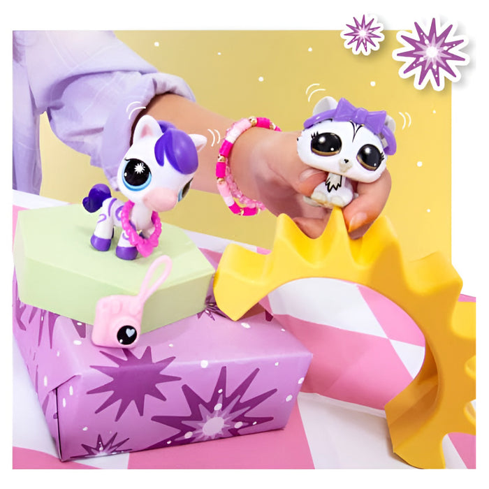 Littlest Pet Shop Pet Pair Series 4 Stylin Stripes Figures