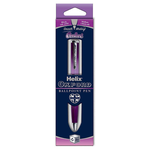 Helix Oxford Ombre Premium Ballpoint Pen -  Ombre Pink