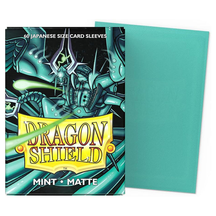 Dragon Shield Japanese Size Mint 60 Matte Sleeves