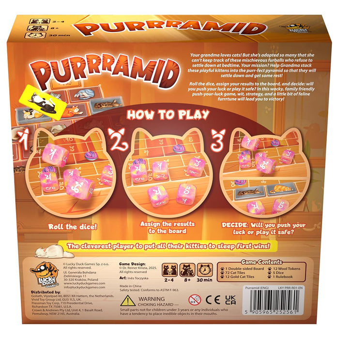 Purrramid Board Game