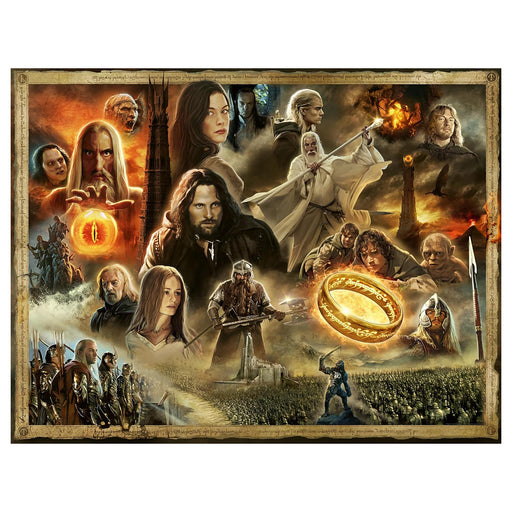 Ravensburger Lord of the Rings: The Two Towers 2000 Piece Jigsaw Puzzle