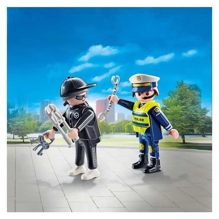 Playmobil DuoPack Policeman and Burglar Figures