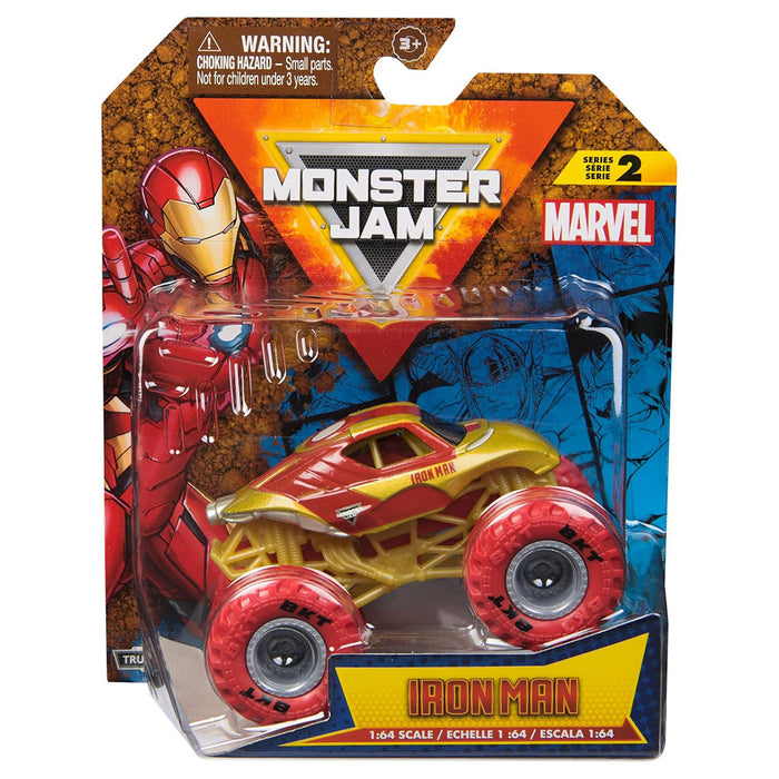 Monster Jam Marvel Iron Man Series 2 Truck
