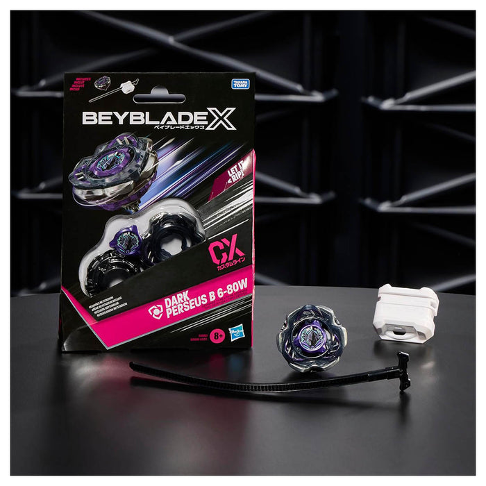 Beyblade X CX Dark Perseus B 6-80W Defense Type Starter Pack