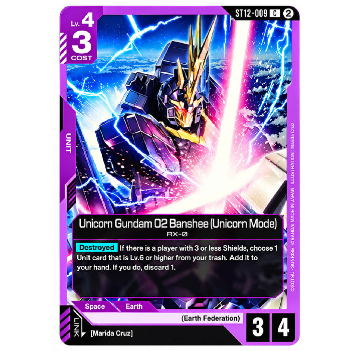Gundam Card Game: Starter Deck Raging Onslaught (ST12)