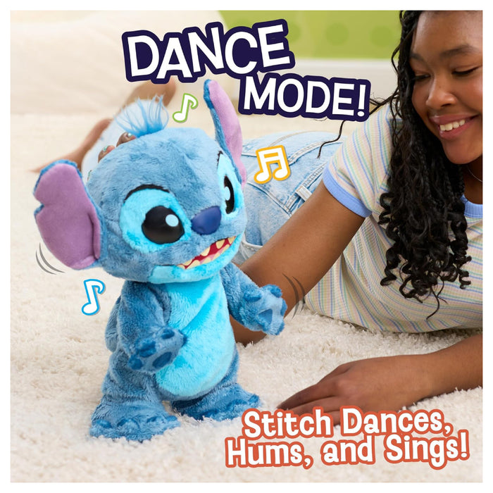 Disney Stitch Double Trouble Stitch Interactive Plush Toy