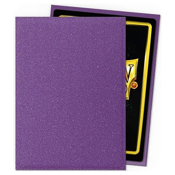 Dragon Shield Amethyst Matte Standard Size Card Sleeves (100 Pack)