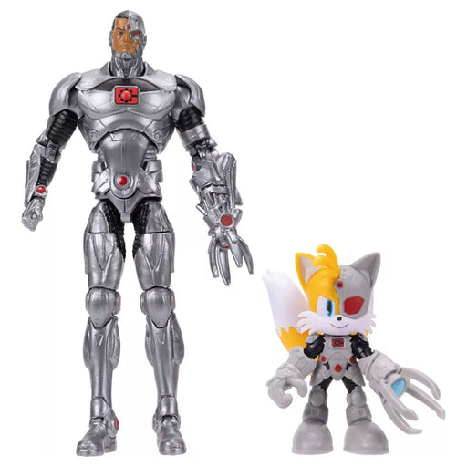 DC x Sonic the Hedgehog Cyborg Tails Figures (2 Pack)