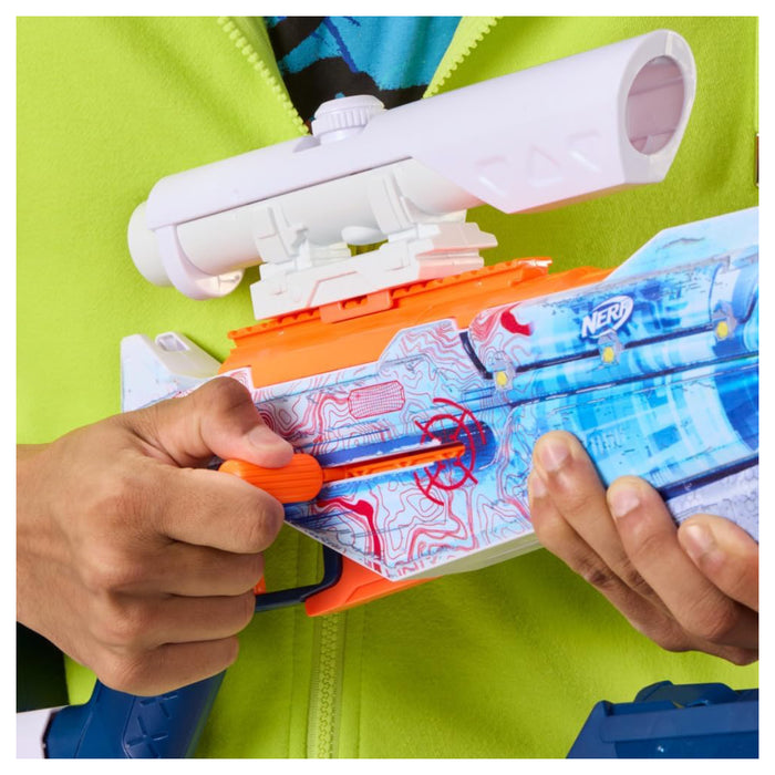 Nerf Loadout Arctic Zerostriker Foam Dart Blaster
