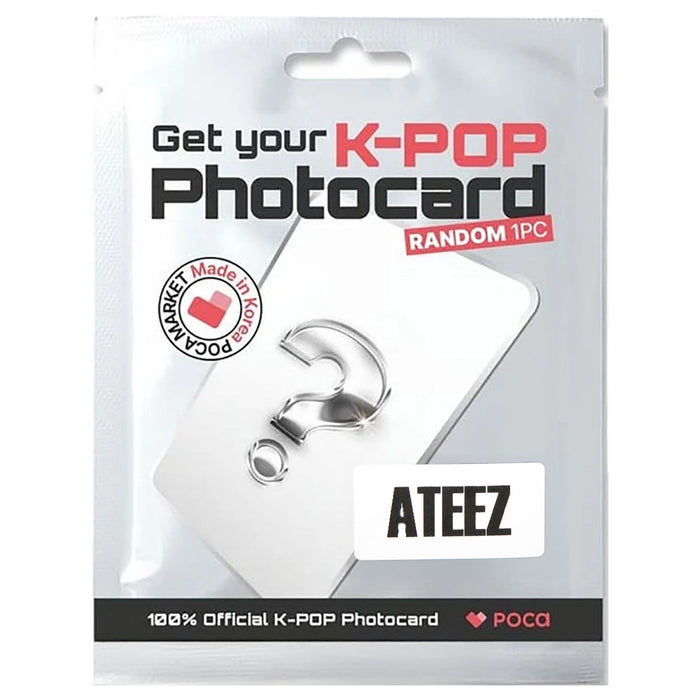 Poca K-POP ATEEZ Photocard (styles vary)