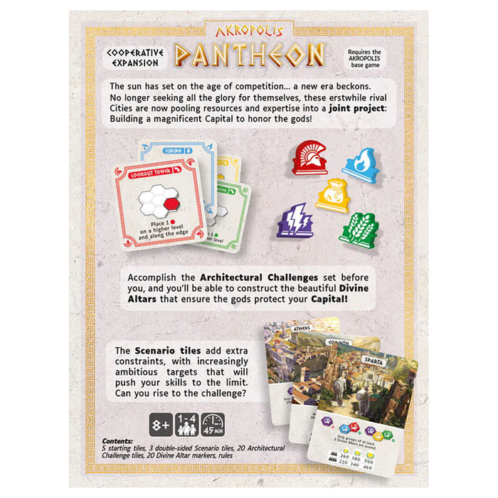 Akropolis: Pantheon Game Expansion