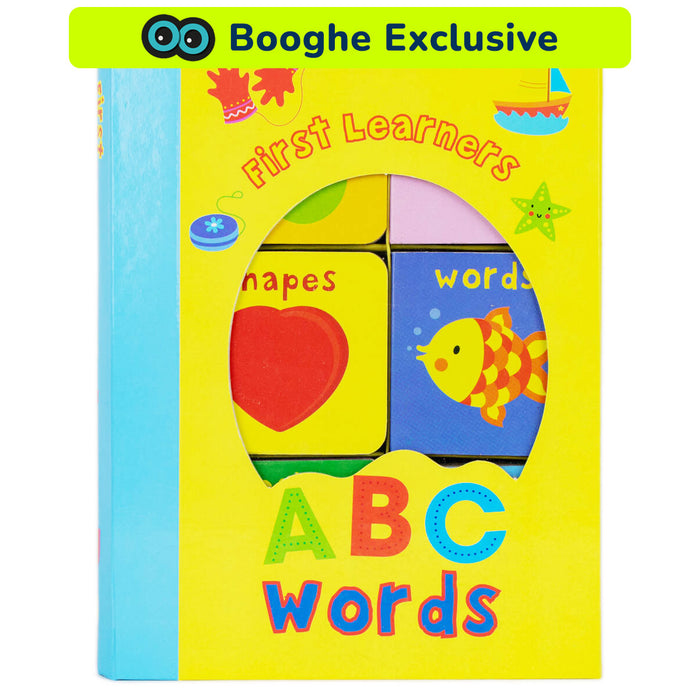 First Learners ABC Words Board Books Set of 6