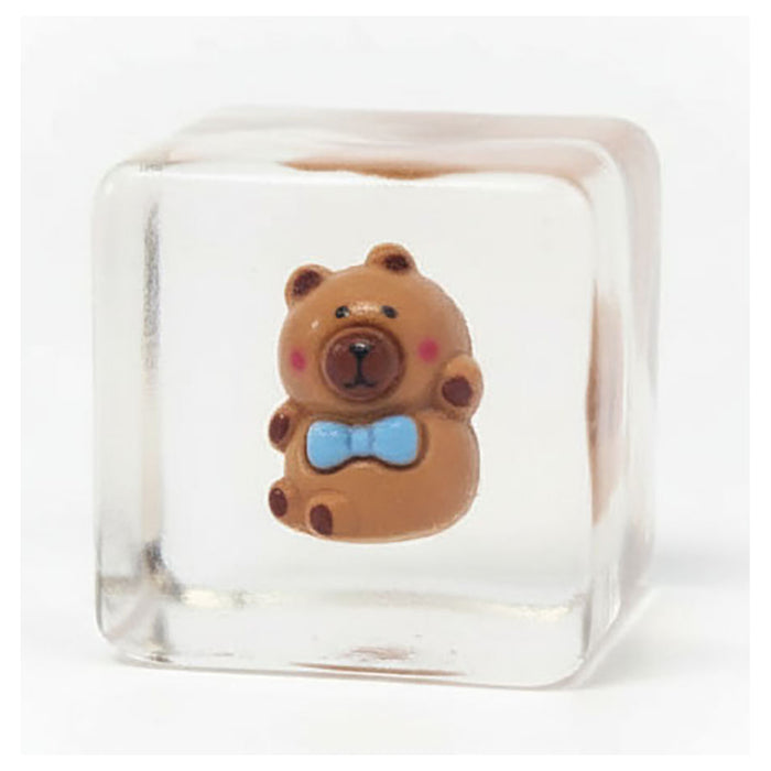 Squeezos Ice Cube With Creature Squish Squeeze Toy