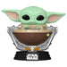 Funko Pop! Star Wars: The Mandalorian and Grogu: Grogu in Pram Bobblehead Figure #823