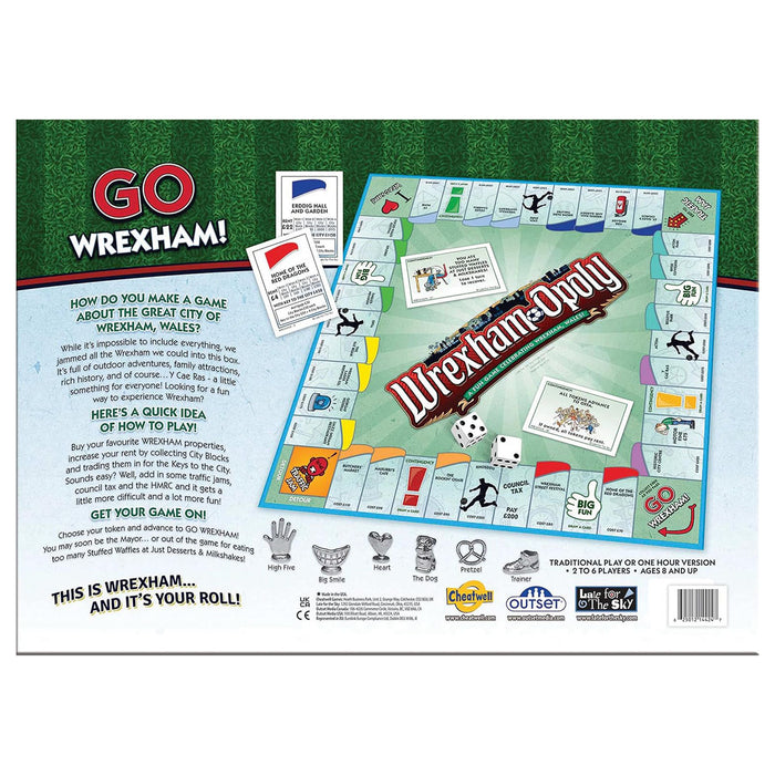 Wrexham-Opoly Board Game