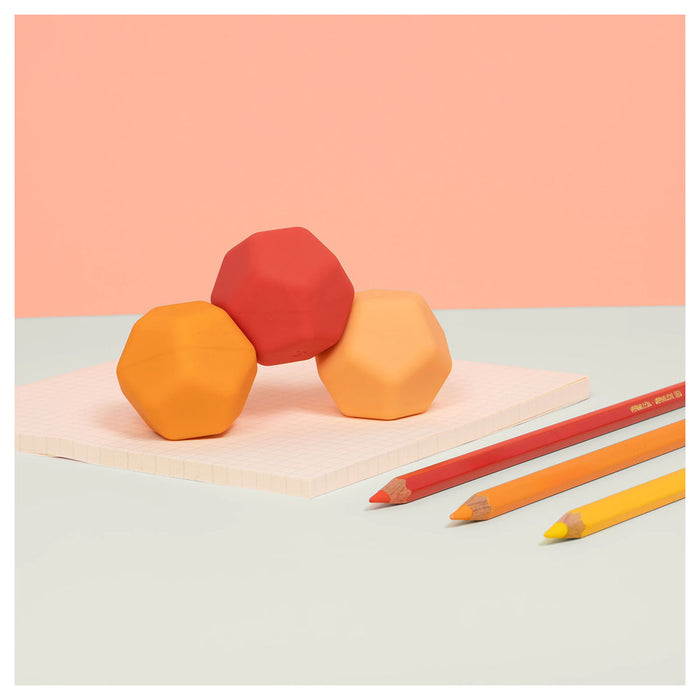 Speks Odds Orange Planes Fidget Desk Magnets (3 Pack)