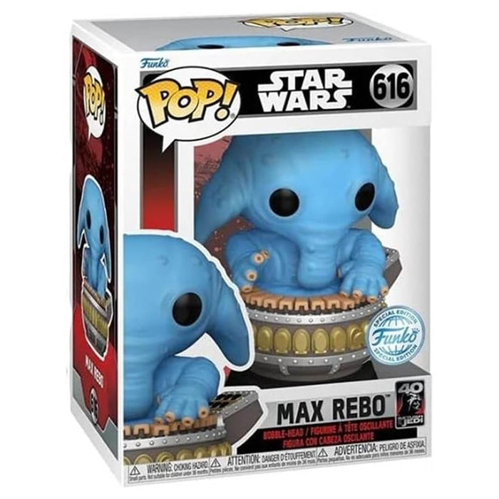 Funko Pop! Star Wars: Return of the Jedi 40th Anniversery: Max Rebo Bobble-Head Vinyl Figure #616