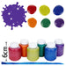 Crayola Washable Kids' Paint Glitter Colours (6 Pack)