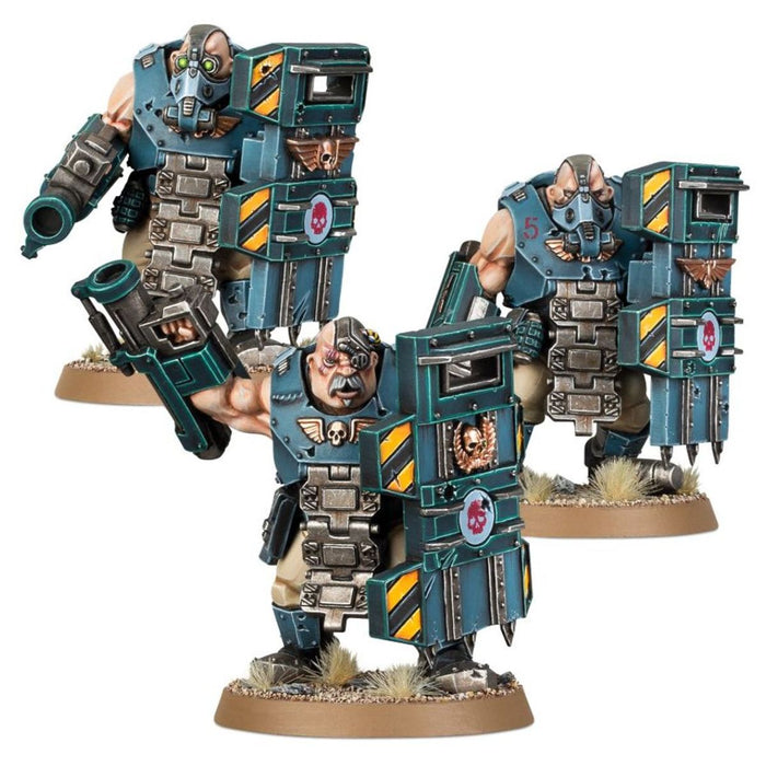 Warhammer 40,000 Astra Militarum: Bullgryns Miniatures Set