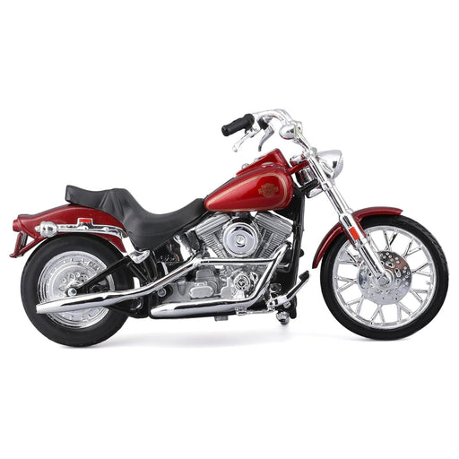 Maisto Harley Davidson Dous-80's 1984 FXST Softail & 1980 FLT Tour Glide Die-Cast Motorcycles