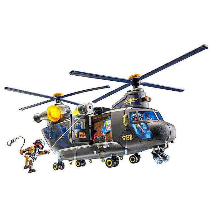 Playmobil Tactical Police Twin-Prop Helicopter