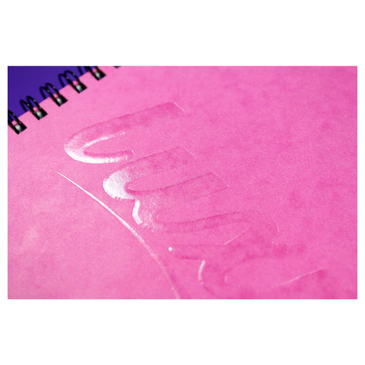 Silvine Luxpad Embossed A4 Pressboard Notebook (styles vary)